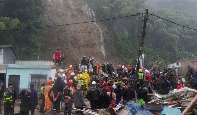 Kolombiya’daki Altın Madeninde Heyelan13 Kişi Hayatını Kaybetti