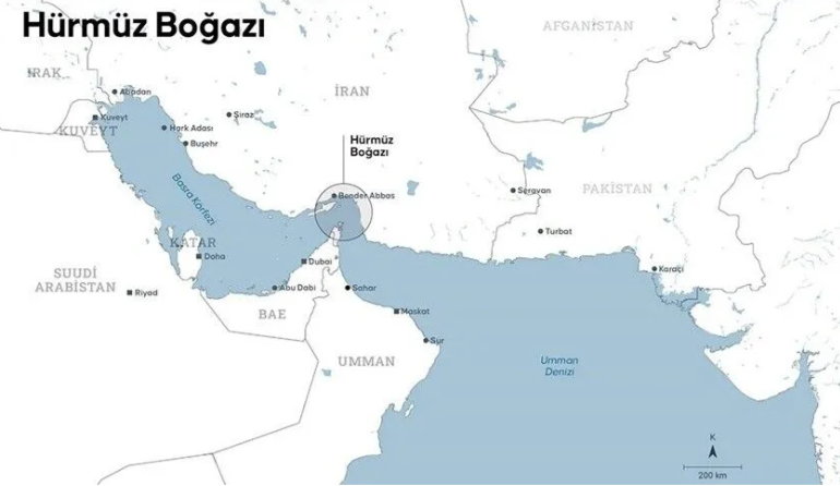 İran’dan Hürmüz Boğazı AçıklamasıGüney Koridoru Kapatıldı