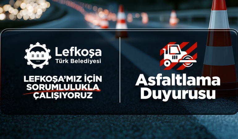Şht. Mustafa Ruso Caddesi’nde Asfalt Çalışması