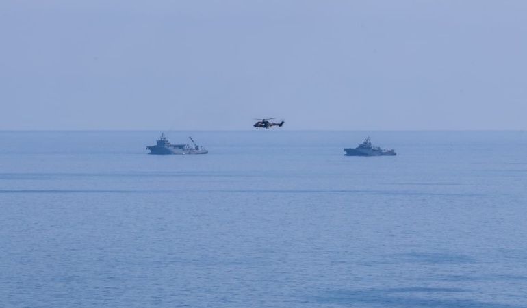 Girne Açıklarındaki Arama Kurtarma Çalışmalarına 7 Gemi ve 11 Hava Aracıyla Destek Veriliyor