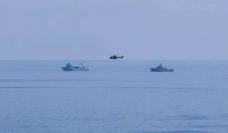 TCG Işın ve TCG Alemdar, 550 Metre Derinlikte Robotik Dalış ve Taramalarına Devam Ediyor