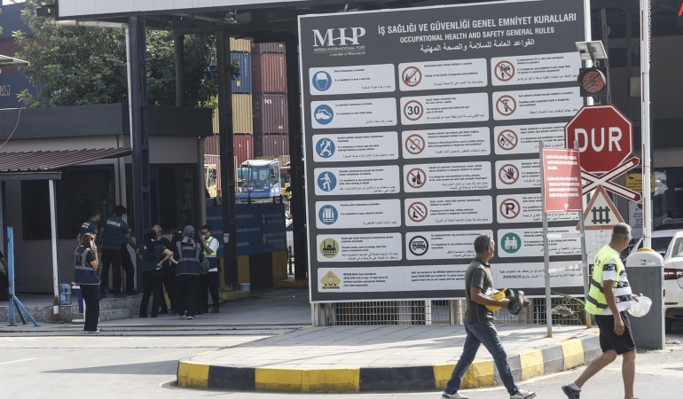 Mersin Limanı’nda Kimyasal Sızıntı35 Kişi Etkilendi