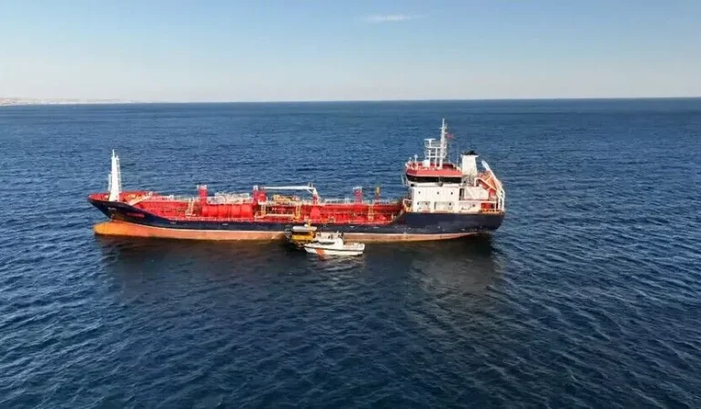 Silivri Açıklarında Batan Ticari Geminin Enkazına Ulaşıldı