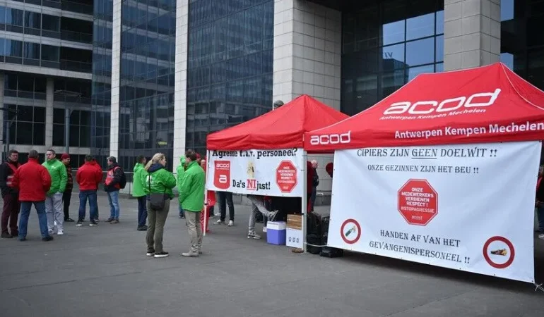 Belçika’da Cezaevi Çalışanlarından Beş Günlük Grev Kararı