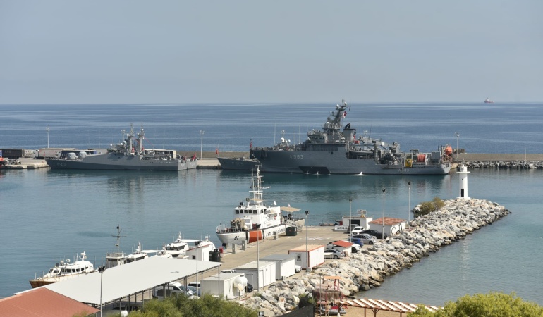 Girne Açıklarındaki Arama Çalışmalarına Türkiye’den Gelen Özel Gemi Dahil Oldu