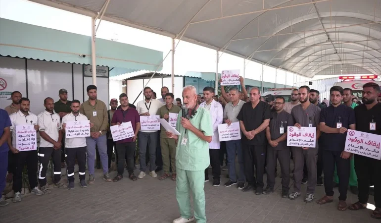 Gazze’deki Kuveyt Sahra Hastanesi yakıt sıkıntısı nedeniyle hizmetlerini durdurdu