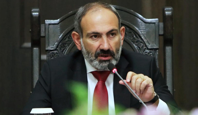Paşinyan“Ermenistan-Azerbaycan barışı güçlendirilip kurumsallaştırılmalı”