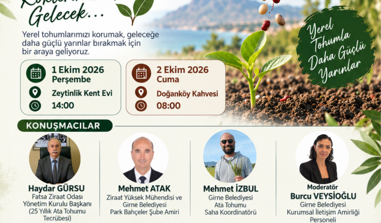 Girne belediyesi ata tohumu halk buluşması düzenliyor