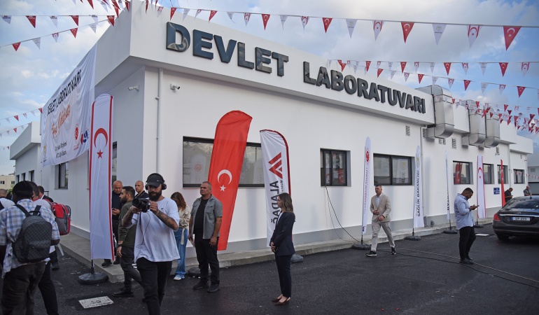 Başbakan ÜstelYeni Devlet Laboratuvarı çağdaş cihazlarla donatıldı