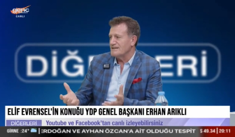 ERHAN ARIKLIYDP ANAHTAR PARTİ OLACAK, MECLİS’e 9 MİLLETVEKİLİYLE GİRECEĞİZ