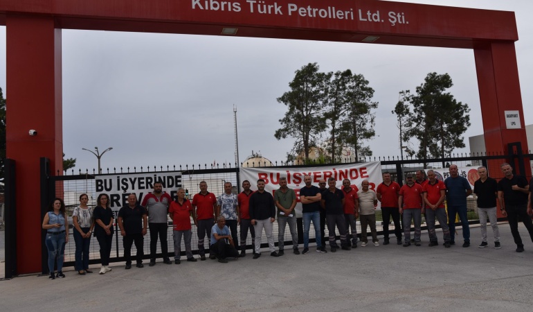 PETROL-İŞ KALECİK DOLUM TESİSLERİ’NDE SÜRESİZ GREV BAŞLATTIBAYİLERE AKARYAKIT VERİLMİYOR