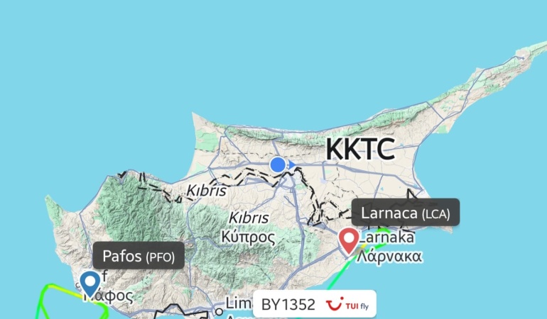 Güney Kıbrıs’ta Olumsuz Hava Koşulları Hayatı Olumsuz Etkiledi