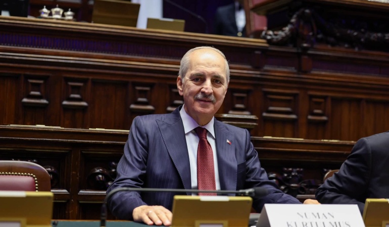 Numan Kurtulmuş’tan Avrupa Parlamento Başkanları Konferansı’nda Rum Temsilciye Sert Tepki