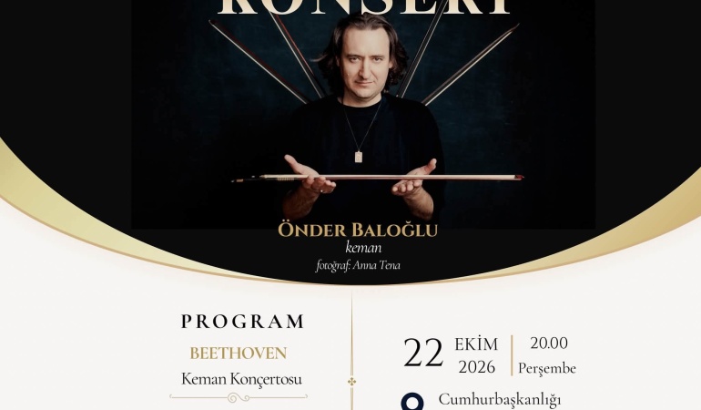 CUMHURBAŞKANLIĞI SENFONİ ORKESTRASI’NDAN SONBAHAR KONSERİ