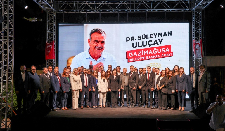 CTP GAZİMAĞUSA’DA ADAYLARINI TANITTI“6 ARALIK’TAN SONRA YENİ BİR DÖNEM BAŞLAYACAK”