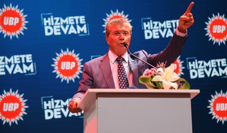 UBP KONTENJAN ADAYLARINI AÇIKLADIÜSTEL GİRNE’DE BİRİNCİ SIRADAN ADAY GÖSTERİLDİ