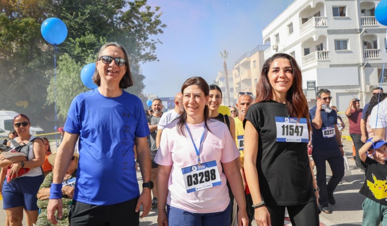 CTP GENEL BAŞKANI İNCİRLİ, LEFKOŞA MARATONU’NA KATILDI