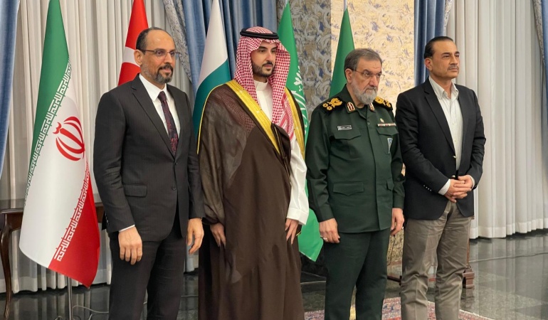 Tahran’da Türkiye, Suudi Arabistan, Pakistan ve İran arasında dörtlü toplantı sona erdi