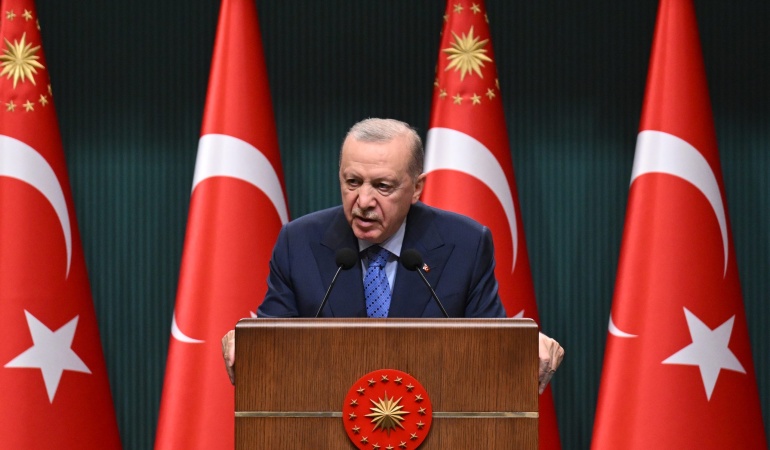 Erdoğan“Biz, Doğu Akdeniz’de birilerine gol atmanın peşinde değiliz”